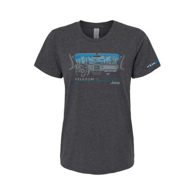 4xe Women's "Freedom is Electric" Dash T-Shirt