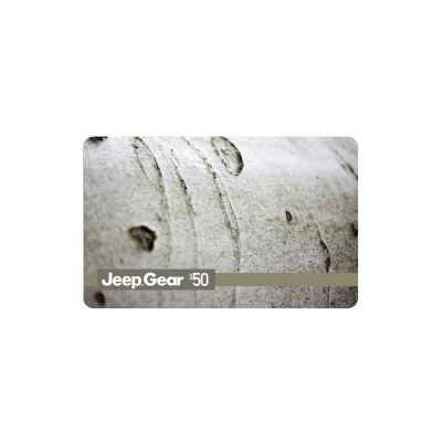 $50.00 Jeep® Gear Gift Card