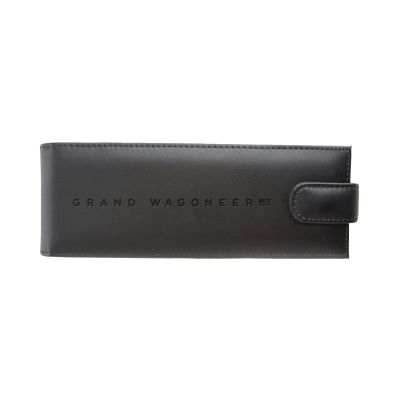 Grand Wagoneer Leather Cigar Flask Set