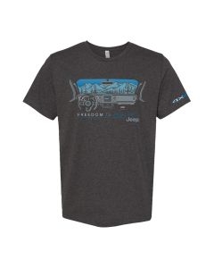 4xe Men's "Freedom is Electric" Dash T-Shirt