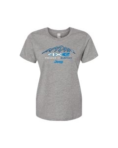 4xe Women's "Freedom is Electric" Mountain T-Shirt