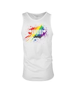 Pride Unisex Grille Splash Tank Top