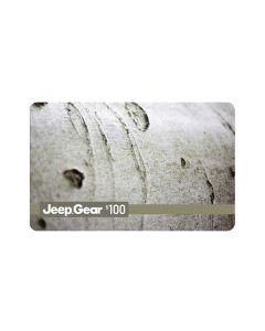 $100.00 Jeep® Gear Gift Card